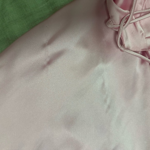 ZARA Pink Satin Dress - Picture 10 of 10